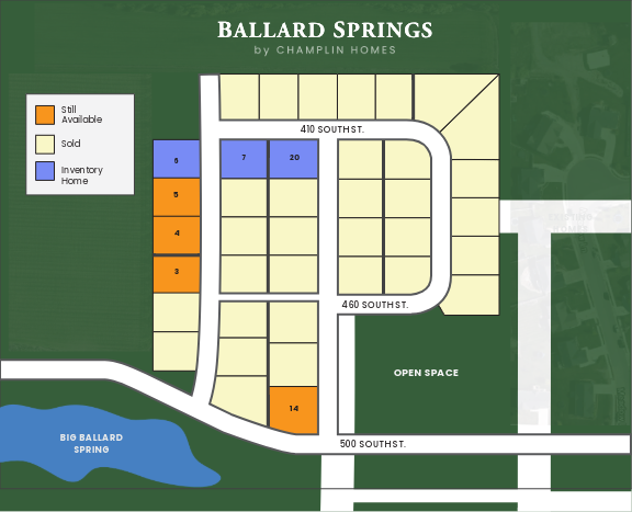 Ballard Springs lot map_SOLD 